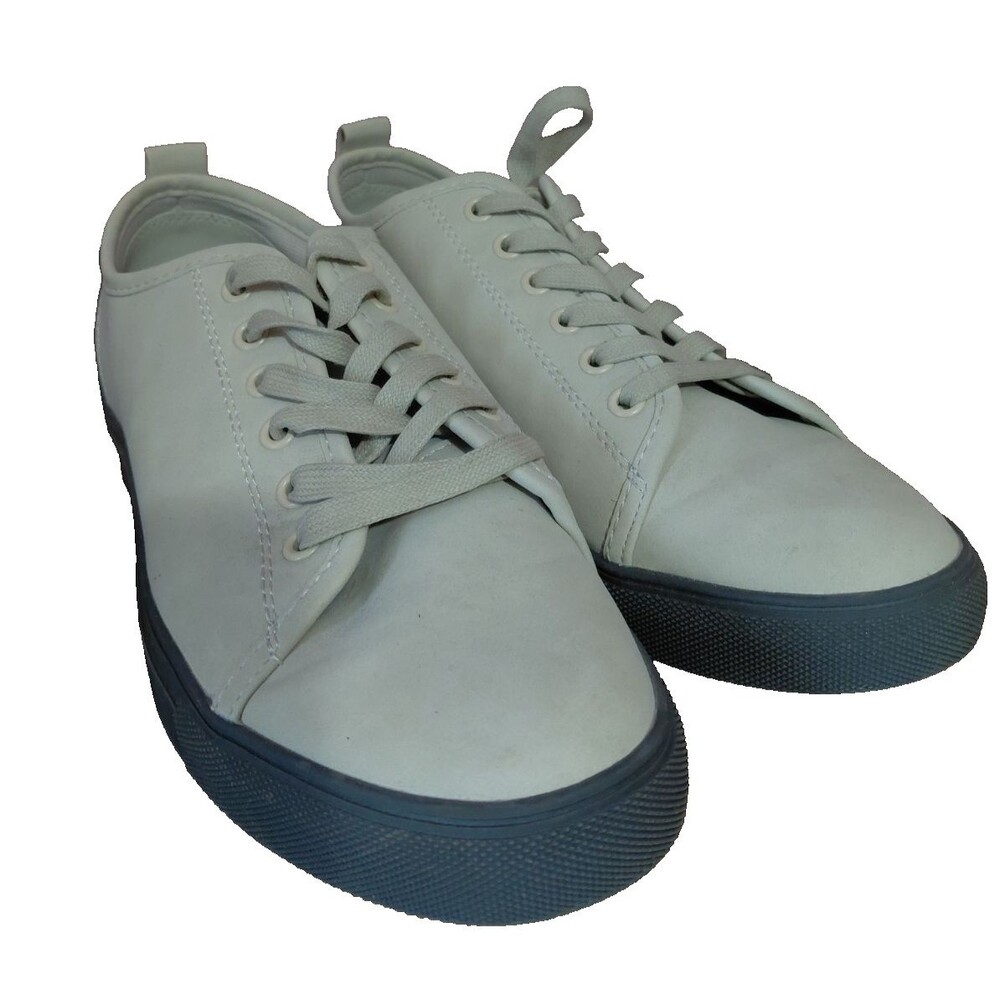 Mutual Weave Shoes Men's Size 9M Galser Taupe Memory Foam Low Casual #016-0219